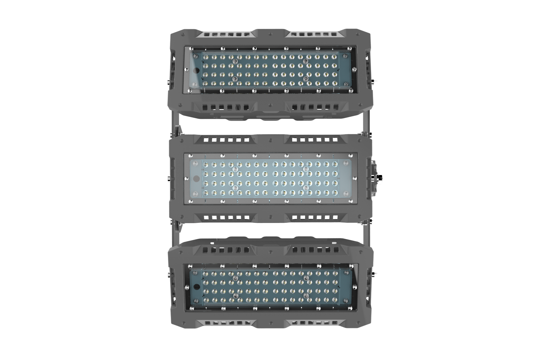 DOS9770三模組 可調光 120-300W LED三防投光燈